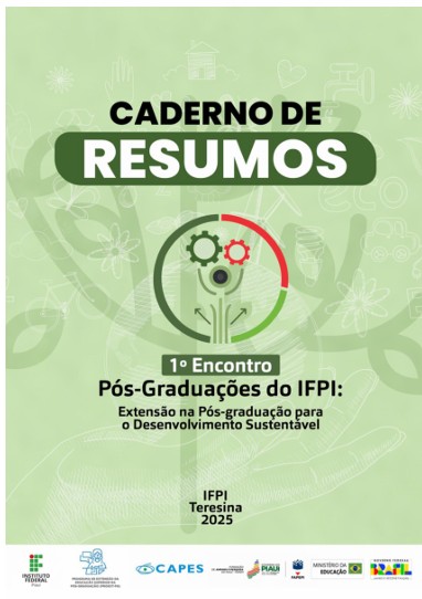 Capa do Caderno de Resumos
